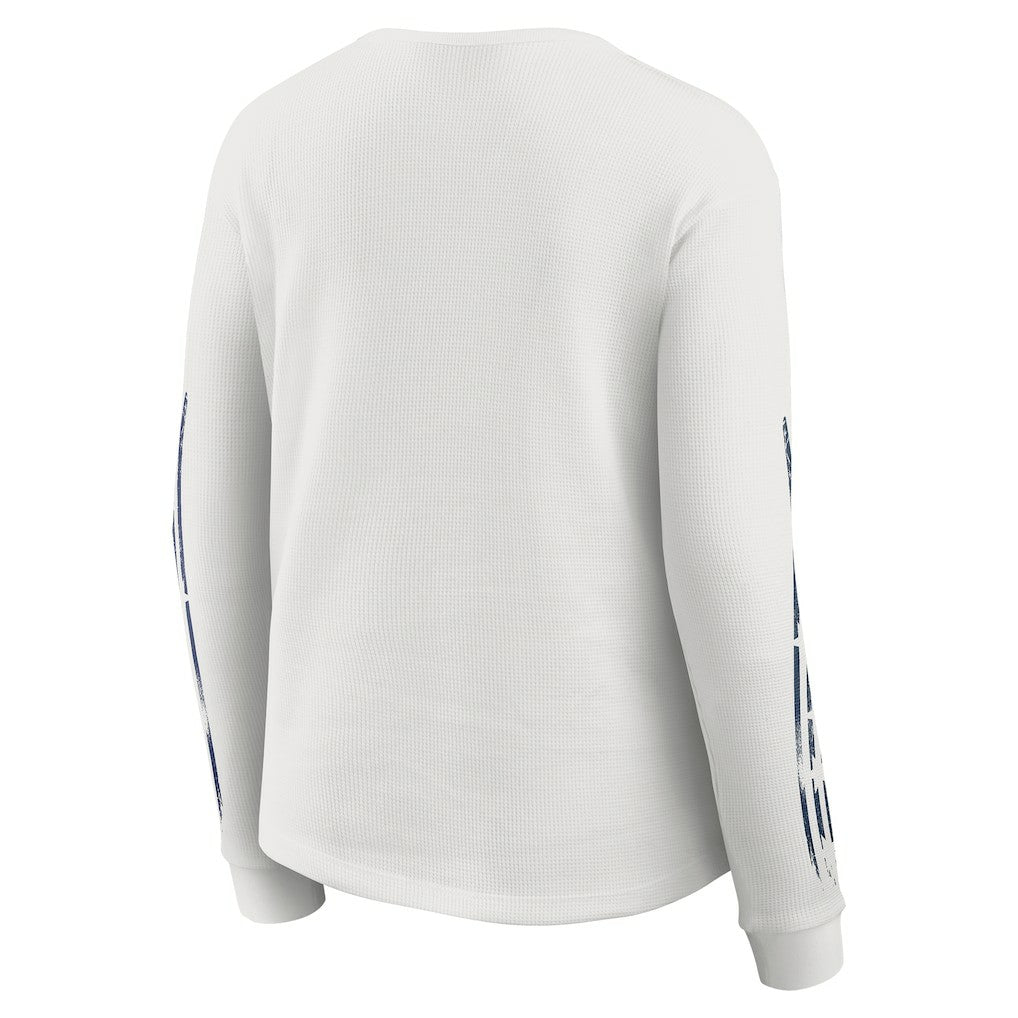 Dallas Cowboys  WEAR by Erin Andrews Women's Graphic Waffle Long-Sleeve T-Shirt