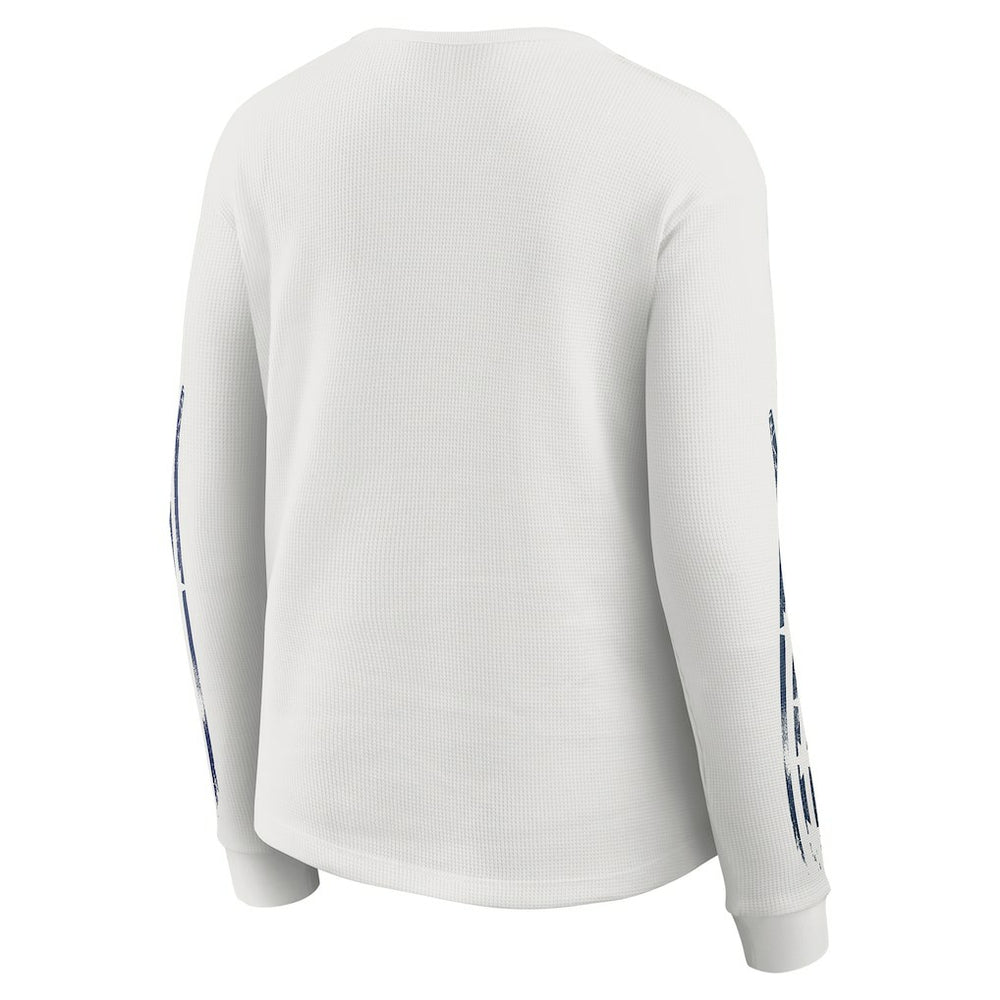 Dallas Cowboys  WEAR by Erin Andrews Women's Graphic Waffle Long-Sleeve T-Shirt