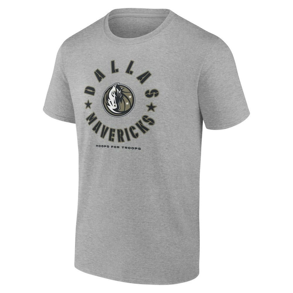 Dallas Mavericks Hoops for Troops T-Shirt sale Discount