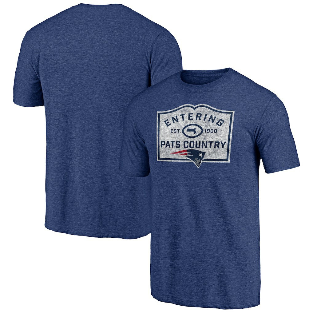 New England Patriots  Hot Route Tri-Blend T-Shirt