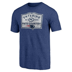 New England Patriots  Hot Route Tri-Blend T-Shirt