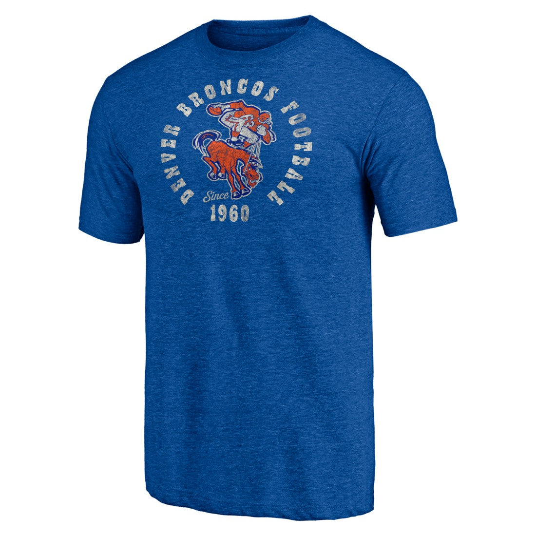 Denver Broncos  Vintage Tri-Blend T-Shirt