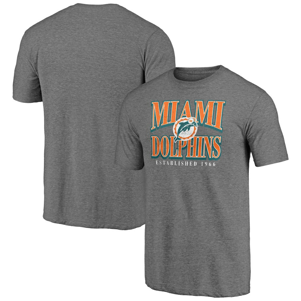 Miami Dolphins  Vintage Tri-Blend T-Shirt