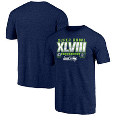 Seattle Seahawks  Vintage Tri-Blend T-Shirt