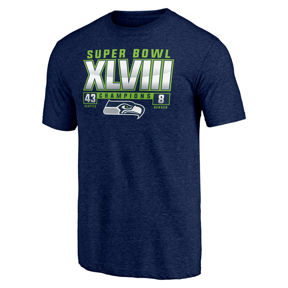 Seattle Seahawks  Vintage Tri-Blend T-Shirt
