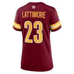 Washington Commanders Nike Marshon Lattimore  Women's Team Game Jersey