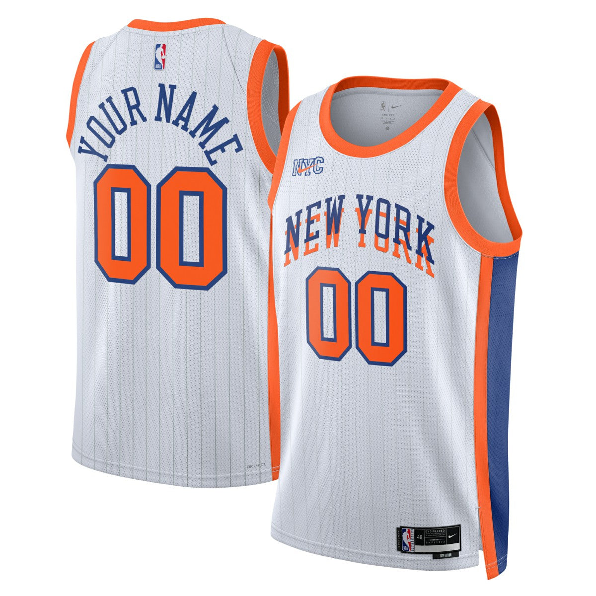 New York Knicks Unisex 2024/25 Custom Swingman Jersey Online