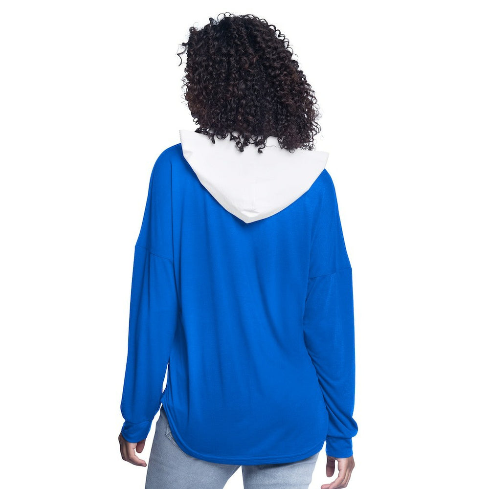Orlando Magic G-III 4Her by Carl Banks Women's Bench Player Oversized Long Sleeve Hooded Top On Sale