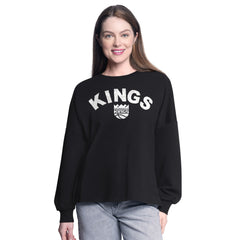 Sacramento Kings G-III 4Her by Carl Banks Women's Athletic Pullover Sweatshirt Outlet