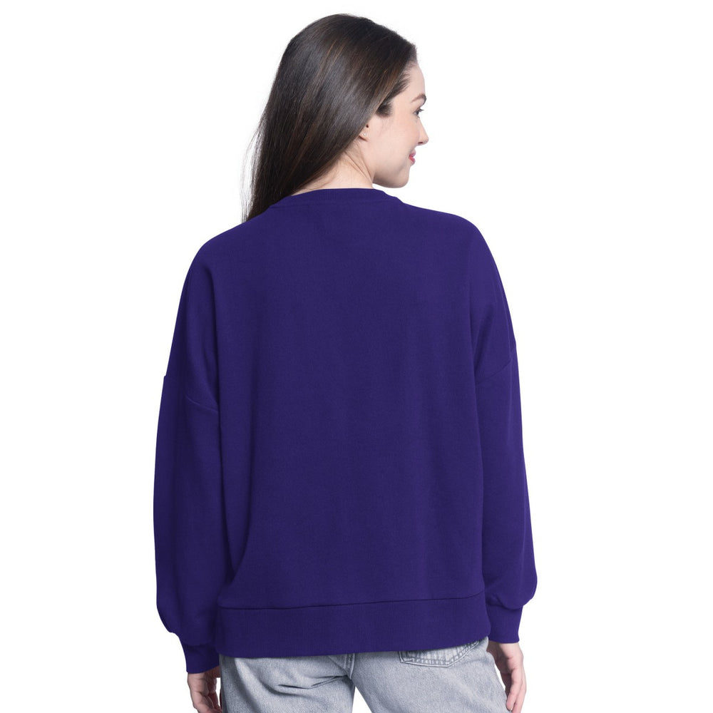 Los Angeles Lakers G-III 4Her by Carl Banks Women's Athletic Pullover Sweatshirt Discount