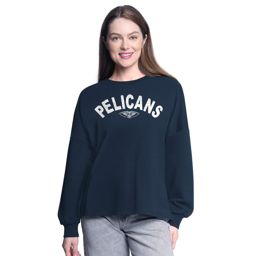 New Orleans Pelicans G-III 4Her by Carl Banks Women's Athletic Pullover Sweatshirt Online