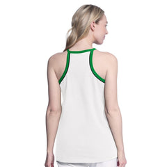 Boston Celtics G-III 4Her by Carl Banks Women's Curveball Racerback Scoop Neck Slub Tank Top Discount