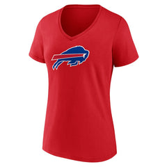 Buffalo Bills  Women's Primary Logo V-Neck T-Shirt