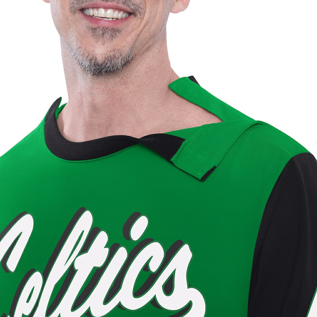 Boston Celtics G-III Sports by Carl Banks Adaptive Rugby Long Sleeve Top Outlet