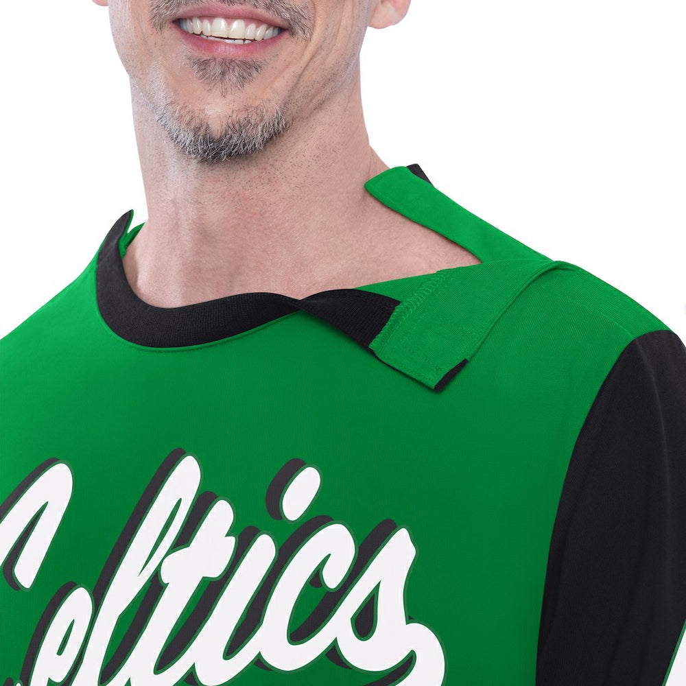 Boston Celtics G-III Sports by Carl Banks Adaptive Rugby Long Sleeve Top Outlet