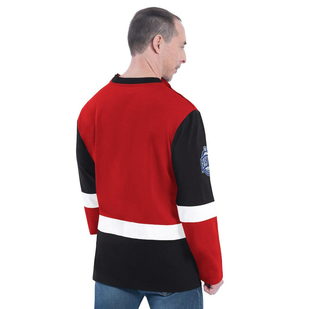 Chicago Bulls G-III Sports by Carl Banks Adaptive Rugby Long Sleeve Top sale Online