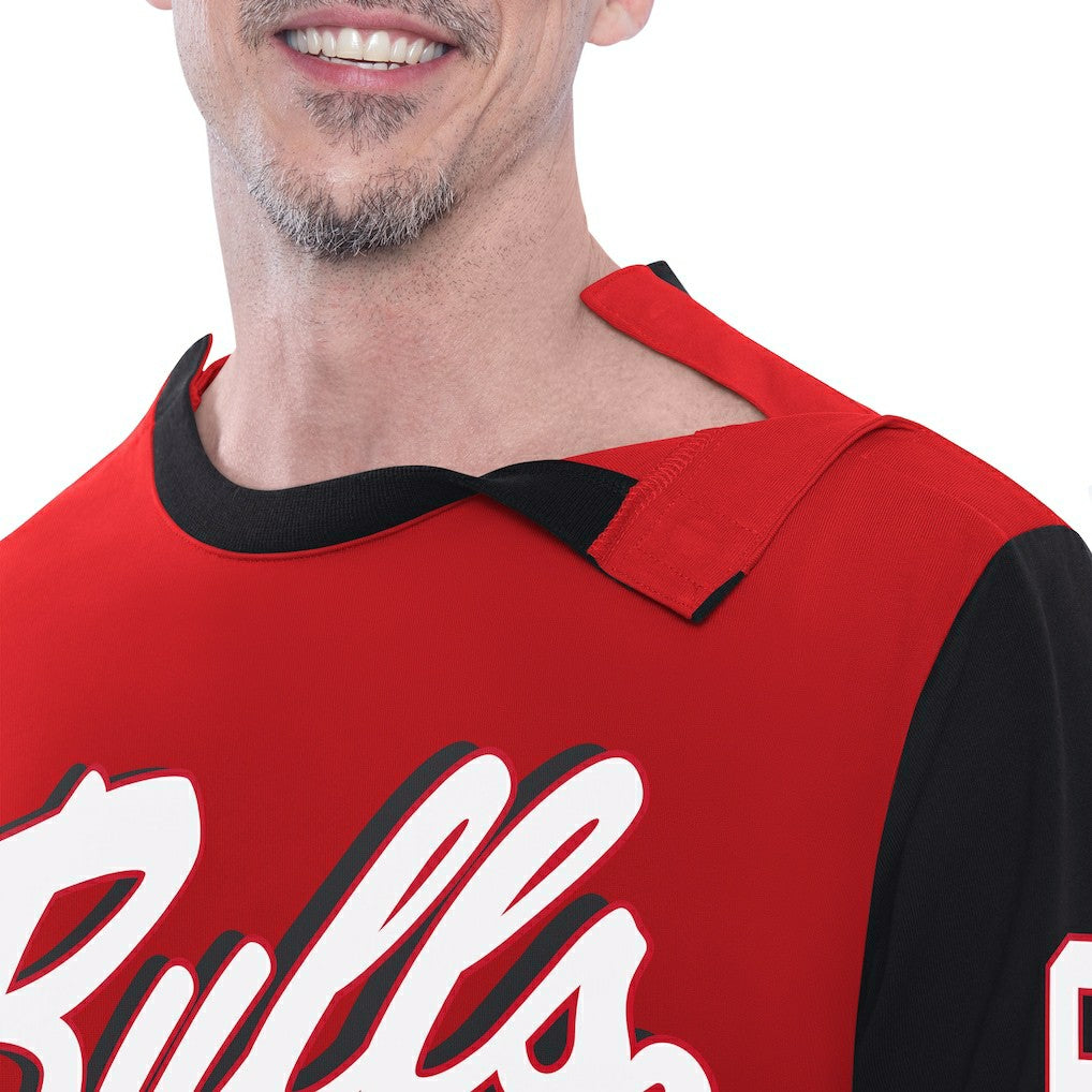 Chicago Bulls G-III Sports by Carl Banks Adaptive Rugby Long Sleeve Top sale Online