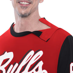 Chicago Bulls G-III Sports by Carl Banks Adaptive Rugby Long Sleeve Top sale Online