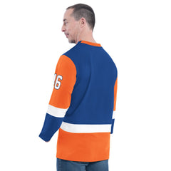 New York Knicks G-III Sports by Carl Banks Adaptive Rugby Long Sleeve Top Discount