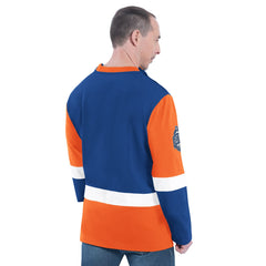 New York Knicks G-III Sports by Carl Banks Adaptive Rugby Long Sleeve Top Discount