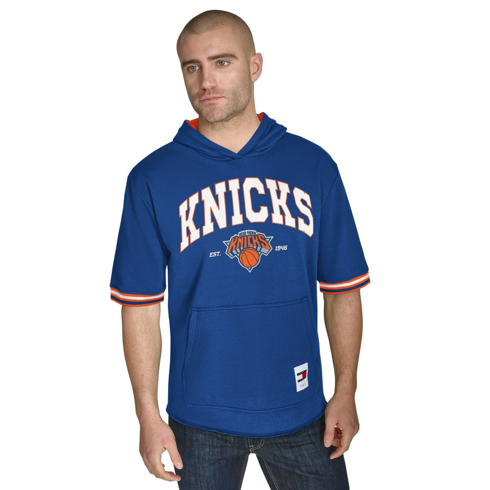 New York Knicks Tommy Jeans Paul French Terry Short Sleeve Pullover Hoodie Online