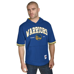 Golden State Warriors Tommy Jeans Paul French Terry Short Sleeve Pullover Hoodie sale Online