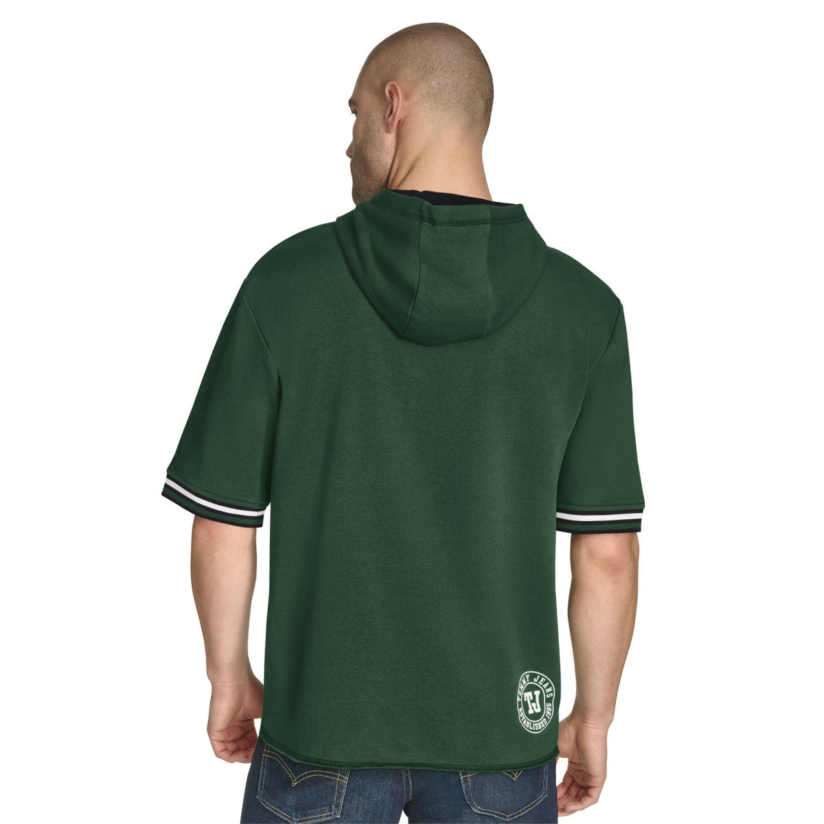 Milwaukee Bucks Tommy Jeans Paul French Terry Short Sleeve Pullover Hoodie Discount