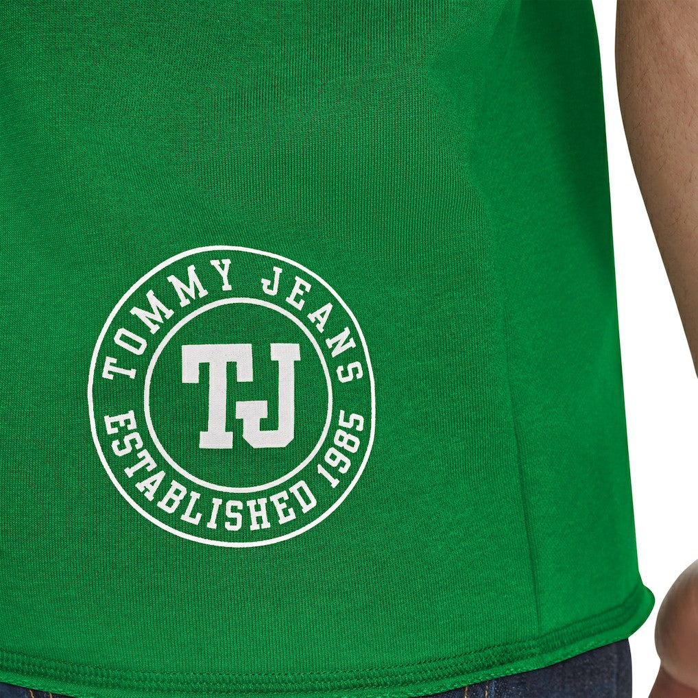 Boston Celtics Tommy Jeans Paul French Terry Short Sleeve Pullover Hoodie Discount