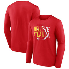 Atlanta Hawks Team Pride Long Sleeve T-Shirt Discount