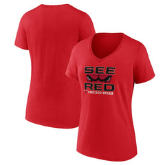 Chicago Bulls Women's Hometown V-Neck T-Shirt sale Outlet