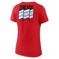 Chicago Bulls Women's Clutch V-Neck T-Shirt sale New