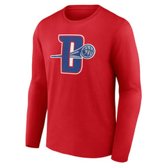 Detroit Pistons Alternate Logo Long Sleeve T-Shirt sale Outlet