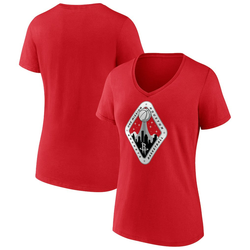 Houston Rockets Women's Team Pride V-Neck T-Shirt Online