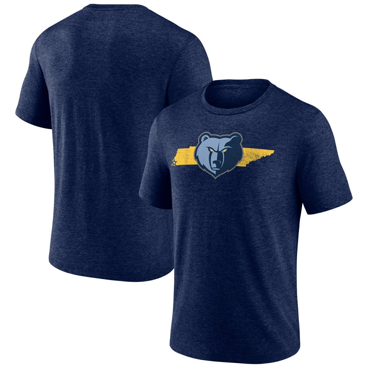 Memphis Grizzlies Announcer Tri-Blend T-Shirt On Sale