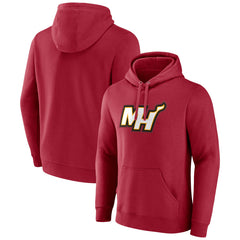 Miami Heat Alternate Logo Pullover Hoodie New