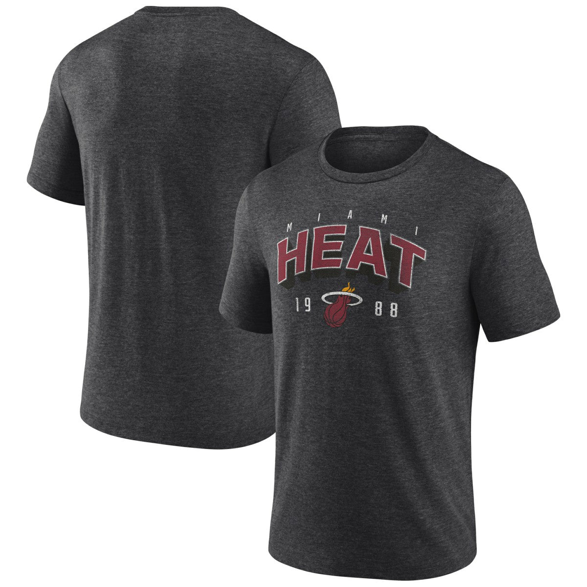 Miami Heat Backboard Tri-Blend T-Shirt Online