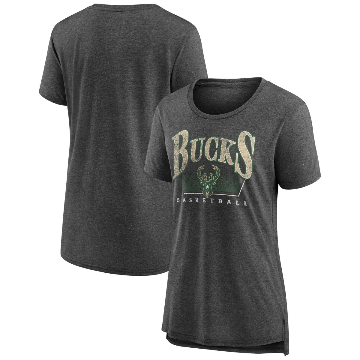 Milwaukee Bucks Women's Selection Tri-Blend T-Shirt For Sale