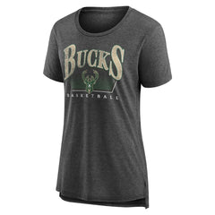 Milwaukee Bucks Women's Selection Tri-Blend T-Shirt For Sale