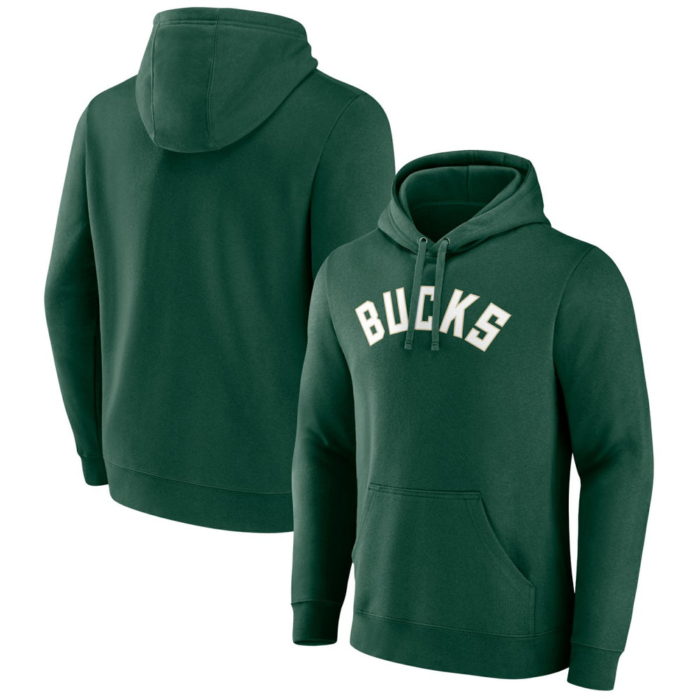 Milwaukee Bucks Wordmark Pullover Hoodie On Sale