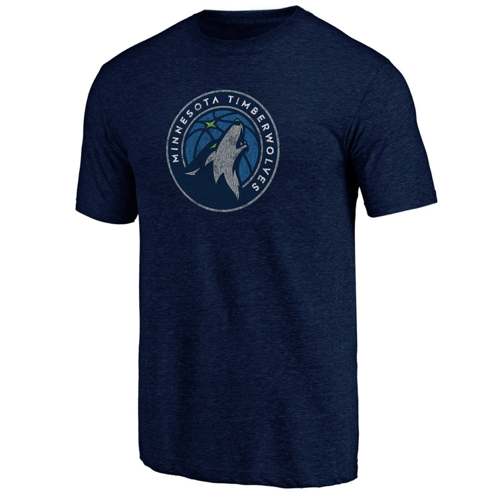 Minnesota Timberwolves Distressed Tri-Blend T-Shirt Outlet