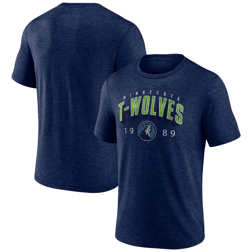 Minnesota Timberwolves Backboard Tri-Blend T-Shirt Online