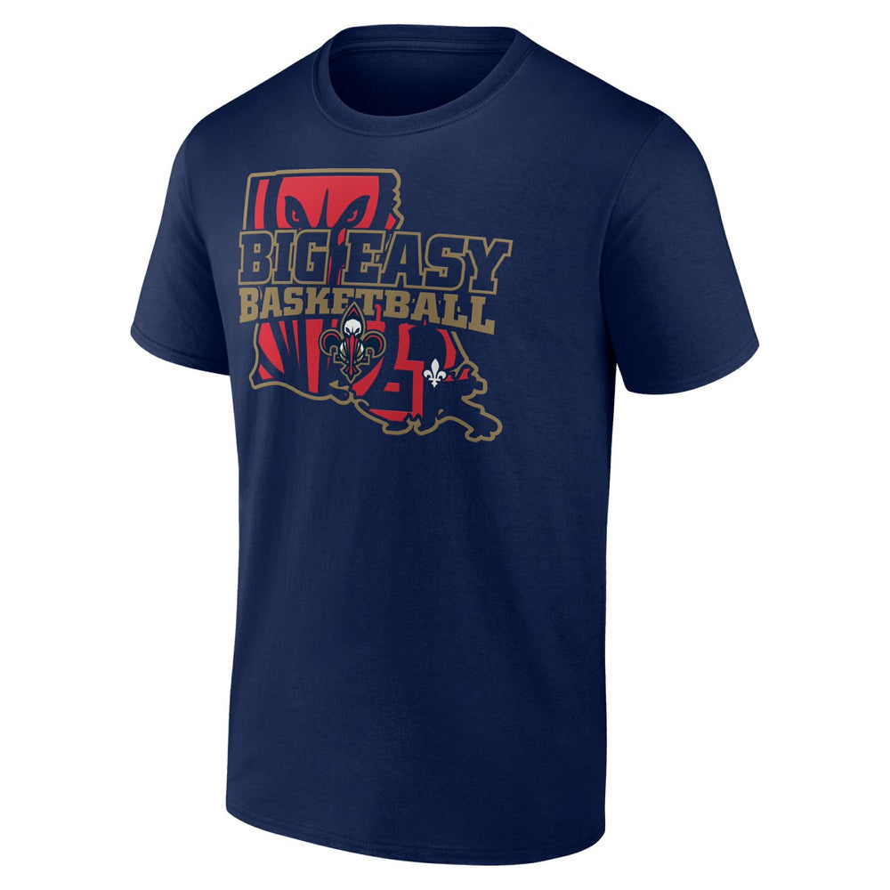 New Orleans Pelicans Core Hometown Launch T-Shirt Outlet