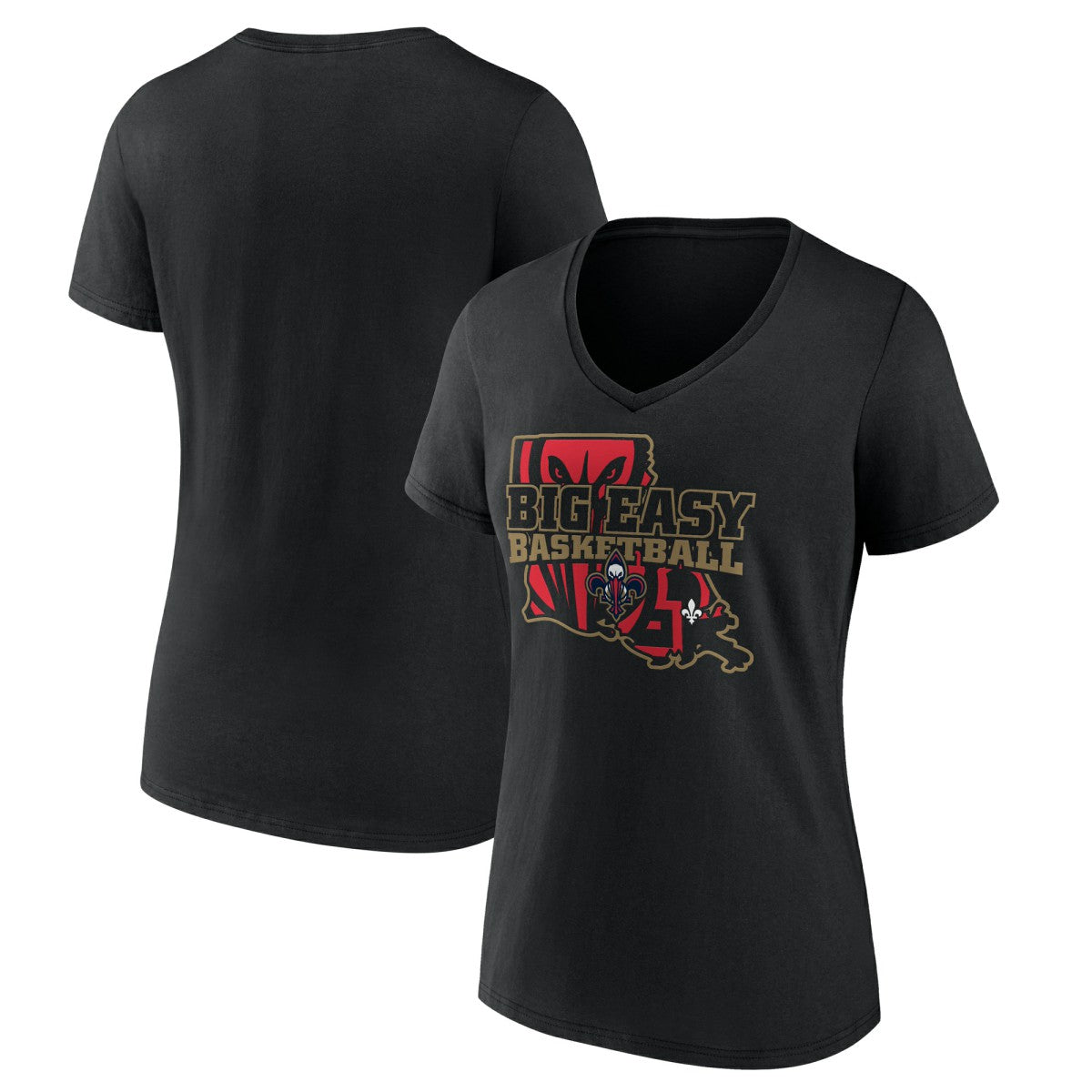 New Orleans Pelicans Women's Core Hometown Launch V-Neck T-Shirt Online