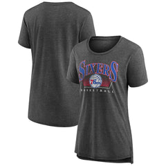Philadelphia 76ers Women's Selection Tri-Blend T-Shirt Online