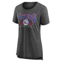 Philadelphia 76ers Women's Selection Tri-Blend T-Shirt Online