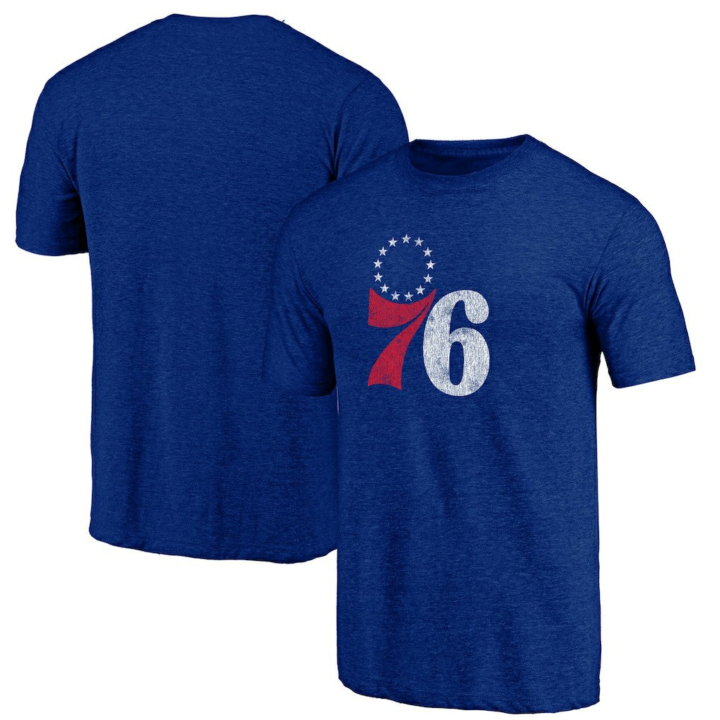 Philadelphia 76ers Distressed Tri-Blend T-Shirt Online
