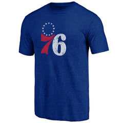 Philadelphia 76ers Distressed Tri-Blend T-Shirt Online