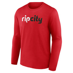 Portland Trail Blazers Alternate Logo Long Sleeve T-Shirt Online