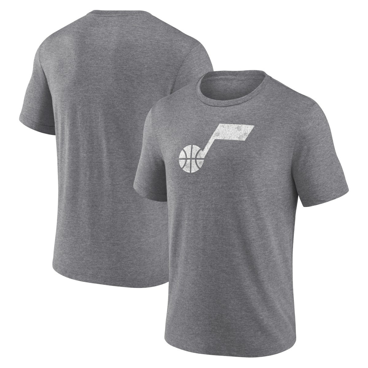 Utah Jazz Distressed Tri-Blend T-Shirt On Sale