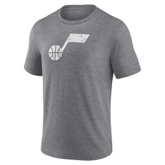 Utah Jazz Distressed Tri-Blend T-Shirt On Sale